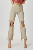 High Rise Straight Jeans by Risen