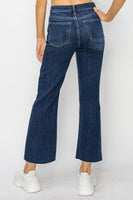 Mid Rise Seam Detailed Flare Jeans by Risen