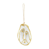 Gold Oyster Shell Ornaments