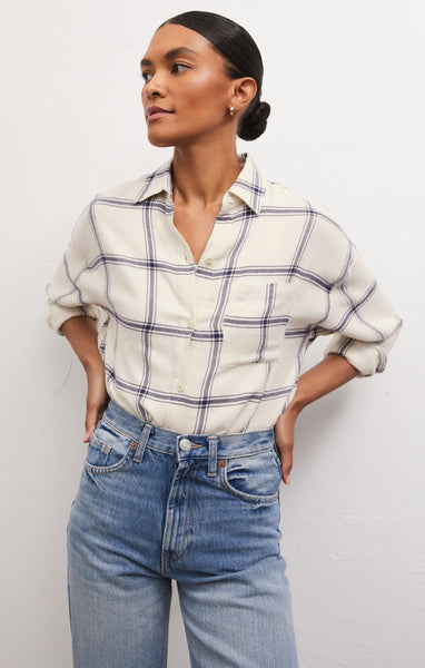 River Plaid Button Up by Z Supply