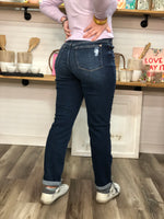 High Rise Destroyed Boyfriend Jeans by Judy Blue