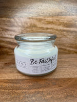 Be Faithful Double Wick Candle