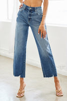 High Rise Slim Wide Leg Jeans by KanCan